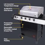 Char-Broil 4-Burner Propane Gas Stainless Steel Grill