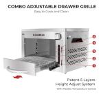 Camplux Propane Infrared Steak Grill - Powerful Heat!