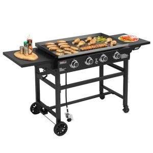 Royal Gourmet 4-Burner Flat Top Gas Grill