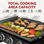 Royal Gourmet 4-Burner Flat Top Gas Grill