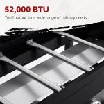 Royal Gourmet 4-Burner Flat Top Gas Grill