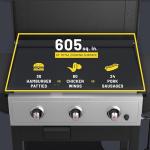 Char-Broil 3-Burner Stainless Steel Propane Griddle