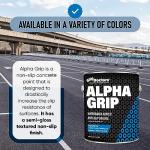 Alpha Grip Pickleball Court Paint for Concrete, Asphalt and Stone – Non-Skid Coating for Superior Traction (Pickleball Blue, 1 Gallon)