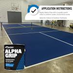 Alpha Grip Pickleball Court Paint for Concrete, Asphalt and Stone – Non-Skid Coating for Superior Traction (Pickleball Blue, 1 Gallon)