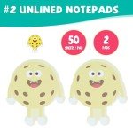 4 Pickleball Sticky Memo Notepads, 2 Cute Original Designs, Funny Pickle Ball Gifts for Men Women, Tournament Giveaways Round Robin Ideas, Inspirational Ornament Accessories, Kauai Sun™