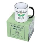 Maustic Pickleball Gifts for Women, Pickleball Queen Mug, Gifts for Pickle Ball Lovers Player, Pickle Ball Accessories, Gift for Christmas Mothers Day Birthday