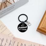 YINSSA Pickleball Keychain Gifts For Women Men Gifts For Pickleball Lovers White Elephant Gift Funny Birthday Christmas Gift Pickle Keychain