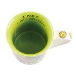 Enesco Our Name is Mud I'll See You in Pickleball Court Coffee Mug, 16 Ounce, Multicolor