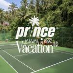 Ball Boy Tennis Scented Candle by Prince x Vacation Sunscreen, Premium Soy-Blend Wax, 65-Hour Long Burning, Sport Gift for Women & Men, 8 Oz.