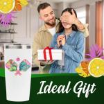 Seymour Butz Pickleball Gifts for Women - Insulated 20 oz Wine, Coffee Drink Tumbler- Gift for Pickleball Player (20 oz, pickleball)