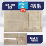 Murray Sporting Goods Standard Pickleball Court Marking Kit | Cardboard Stencil Paint Kit for Driveway, Asphalt or Concrete - Regulation Backyard Pickleball Court Kit