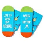 Zmart Gifts For Pickleball Lovers - Pickle Ball Gifts Women Men, Pickleball Socks For Men Women, Pickleball Stocking Stuffers