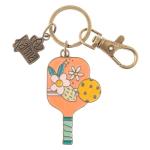 Karma, Women’ Enamel Keychains, Womens Enamel Keychain for Gifts Purse Bag Accessories, Pickleball
