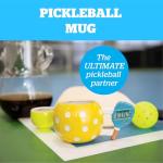 Big Mouth Inc Pickleball Mug - Dinking Pickleball Mugs for Adults - Pickleball Coffee Gear - Funny Gifts for Friends - 22 Oz