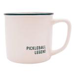 Pickleball Legend Mug, Novelty Drinkware, Unique Gift for Pickleball Players, 3.75 Inches