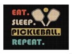 JXAVAXDE Funny Pickleball Quotes Diamond Painting Art Kits for Adults, DIY 5D Round Full Drill Diamond Painting for Beginners, Wall Home Decor, Gifts 12x16 inch