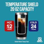 Panvola I Can’t I Have Pickleball Sports Player Pickleball Gifts for Men Women Grandpa Grandma Husband Wife Mom Dad Vacuum Insulated Tumbler Travel Mug 20 oz Black