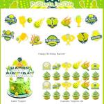 Pickleball Party Decorations Pickleball Party Supplies Includes Pickleball Birthday Banner Backdrop Cake Topper Cupcake Toppers Balloons for Pickleball Birthday Decorations Favors