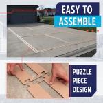 Murray Sporting Goods Premium Pickleball Court Marking Kit | Cardboard Stencil Paint Kit for Driveway, Asphalt or Concrete - Regulation Backyard Pickleball Court Kit