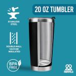 Panvola I Can’t I Have Pickleball Sports Player Pickleball Gifts for Men Women Grandpa Grandma Husband Wife Mom Dad Vacuum Insulated Tumbler Travel Mug 20 oz Black