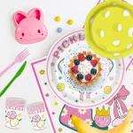 168PCS Pickleball Party Supplies for Girls Player Themed Sports Birthday Party Decorations Pink Coquette Preppy Pickleball Party Plates Napkins Tableware Set for Baby Shower Serve 24 Guests