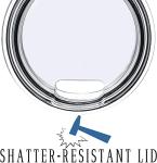 ARIABLE Tears of Pickleball Opponents Gifts for Pickleball Lover Fan, 20 Ounce Engraved Stainless Steel Insulated Tumbler, Black