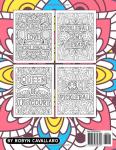 Happy People Play Pickleball Funny Pickleball Saying Adult Coloring Book| 8.5x 11 | 75 Pages: For Teens and Adults | Cute Quotes for Any Fan or Player To Enjoy