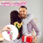 Shejdgart Pickleball Keychain Gifts for Women, 24PCS Dinkball Party Favors Decorations for Players, Aesthetic Pickleball Acrylic Keychain Bulk Gift for Sport Lover