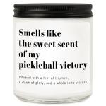 RIZOOCE Pickleball Gifts for Women Men, Pickleball Accessories, Lavender Scented Candle - Funny Gifts Pickleball for Lovers, Players, Fans, Sports