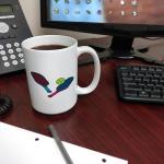 ThisWear Gifts For Pickleball Lovers Pickleball Gear 15oz Ceramic Coffee Mug with Handle