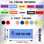 Ubmpj 2PCS Pickleball Paddle Name Bands Silicone Personalized Ring Grip Bands for Grip on Racket Racquetball Paddle or Bicycles Handles