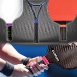 Ubmpj 2PCS Pickleball Paddle Name Bands Silicone Personalized Ring Grip Bands for Grip on Racket Racquetball Paddle or Bicycles Handles