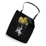 Pickleball Balloon Astronaut Floating Spaceman Space Tote Bag