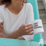 I Can’t I Have Pickleball Sports Player Pickleball Gifts for Men Women Ceramic Coffee Mug 11 oz White Novelty Drinkware 11 oz