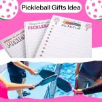 3pcs Pickleball Notepads, 150 Pages - Funny Things to Do After Pickleball Memo Pads, Easy to Tear, Cute Office Supplies, Pickleball Gifts for Women, Novelty Notepads for Fans & Players (Pickleball)