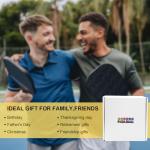 LUDUEIKSW Pickleball Gifts for Men, Pickleball Gifts Set for Him, Unique Pickle Accessories Basket with Hat Tumbler for Dad Grandpa Husband Uncle Brother Friends