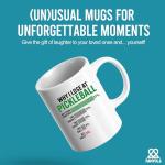 Why I Lose at Pickleball Pickleball Gifts for Player Pickleball Lover Grandpa Grandma Mom DadNovelty Drinkware Ceramic Mug 11 oz White