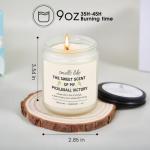 Kosmickiss Pickleball Gifts for Women Men-Unique Pickle Ball Accessories-Handmade Lavender Scented Soy Wax Candle-Funny Sports Gift for Pickleball Lovers, Players, Athletes, Friends