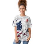 Dabdab Pickle T-Shirt Personalize USA Pickle Red Ball Tee Shirt for Pickleball Player Printing Pickle Themed Item