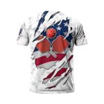 Dabdab Pickle T-Shirt Personalize USA Pickle Red Ball Tee Shirt for Pickleball Player Printing Pickle Themed Item