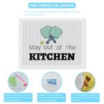 TOWUEGIWO Pickleball Funny Sayings Diamond Art Painting Art Kits Diamond Art Painting Diamond Art Kits 5D Diamond Art Painting Kits DIY Diamond Art for Home Wall Decor 12"x16"