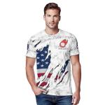 Dabdab Pickle T-Shirt Personalize USA Pickle Red Ball Tee Shirt for Pickleball Player Printing Pickle Themed Item