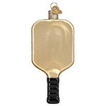 Old World Christmas Pickleball Paddle Blown Glass 2020 Unique Christmas Ornaments for Christmas Tree Decorations