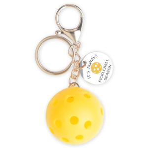 Sdopbinbin Pickleball Keychain Gifts for Best Friend Friends Pickleball Gifts for Adults Men Women Pickleball Accessories for Bags Handbag Pickleball Charms for Boys Girls Pickleball Players Lovers
