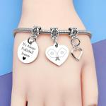 Pickleball Gifts for Women Stainless Steel Bracelets Pickleball Lover Gifts Pickleball Coach Gift Christmas Birthday Gifts for Pickleball Players Pickle Ball Gifts Funny Friendship Gifts for Women