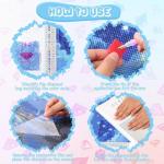 UPABLUNSO Diamond Painting Art Kits Colorful Heart Pickleball Lovers for Adults, DIY 5D Round Full Drill Diamond Painting for Beginners, Wall Home Decor Gifts 12x16 inch