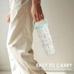 SANDJEST Pickleball Stainless Steel Straw Lid Tumbler 30oz with Carry Handle for Women Girls Adults, Insulated Travel Coffee Cup, Gift for Sports Outdoor Workout Christmas Birthday (Mint)