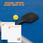 TYNUOCN 2pcs Pickleball Notepads，Funny Pickleball Gifts 100 pages Things To Do After Pickleball For All Pickleball Fans