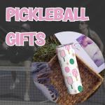 Onebttl Pickleball Gifts for Women, All-over Parttern 20 oz Skinny Tumbler with Lid and Straw