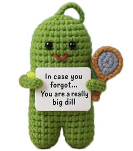 YACO STORE Pickleball Gifts, Funny Pickle Doll for Men Women